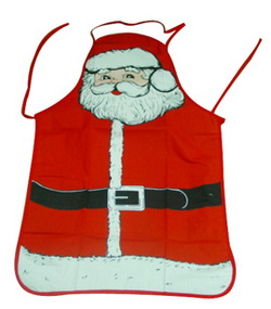 Woven Christmas Apron