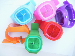 Silicone watch