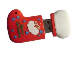 Christmas shoe shaped USB driver 