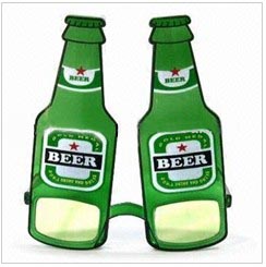 funny beer party glasses for promotion