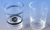 shot glasses