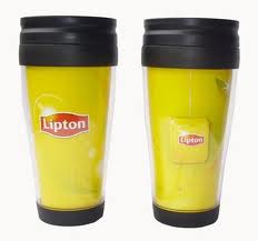 Plastic advertising cup