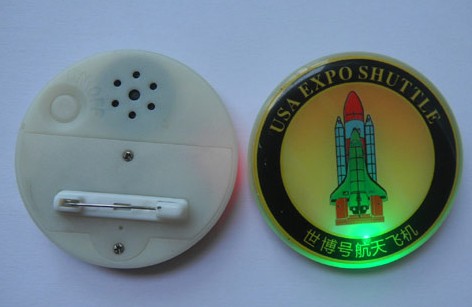 Lighted Button with Music