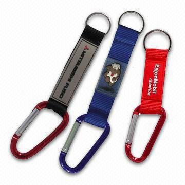 Polyester and Nylon Lanyard with Carabiner