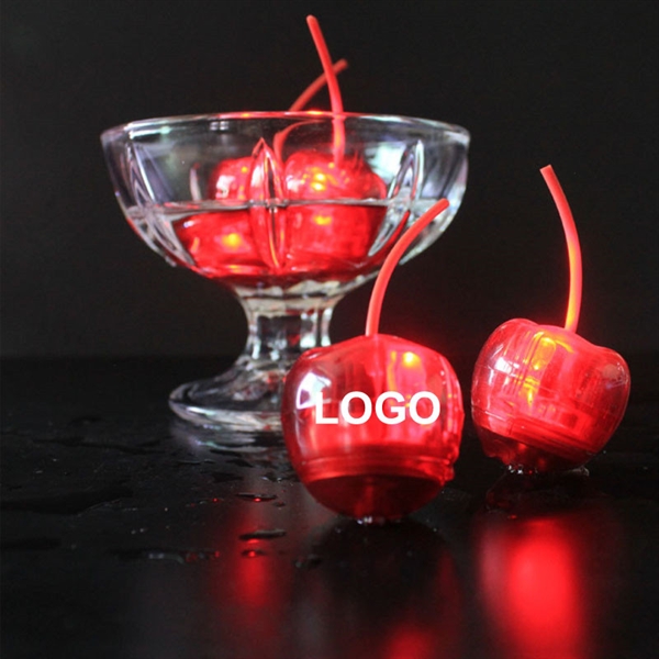 Flash Light Up LED Cherries Drinking Accessories